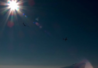  Planeadores en el cielo de Valence 